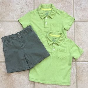 Cherokee Boys Polo Shirt and Chino Shorts